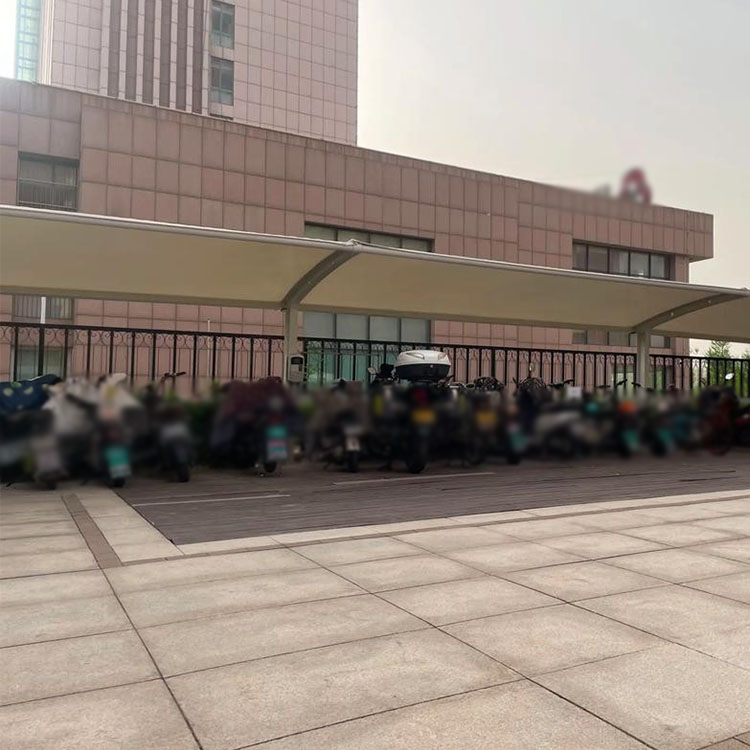 安阳膜结构电动车棚