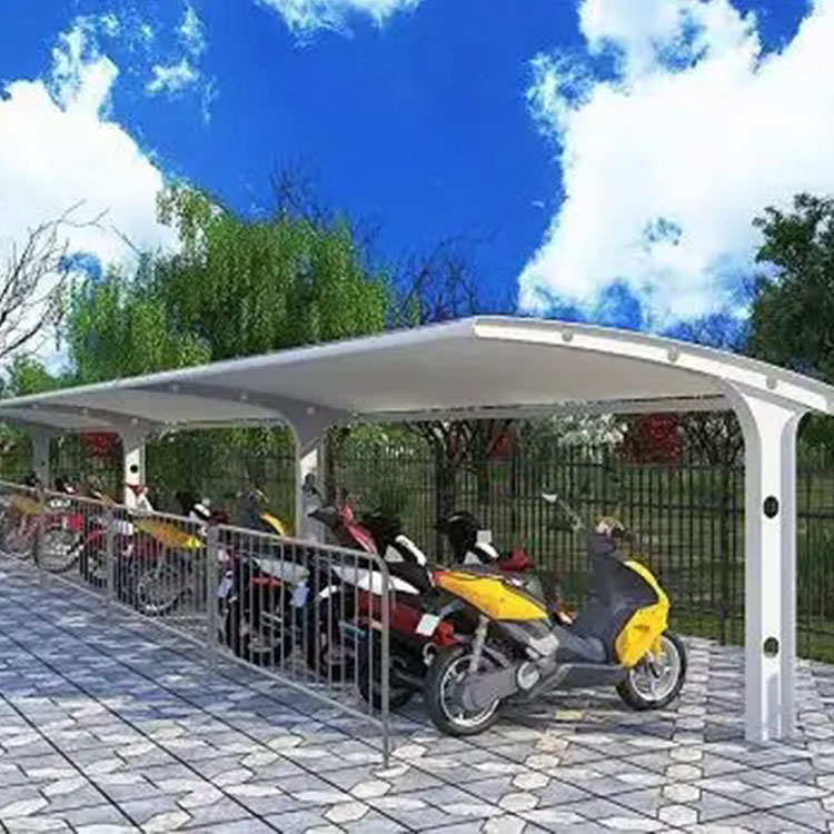 安阳膜结构电动车棚